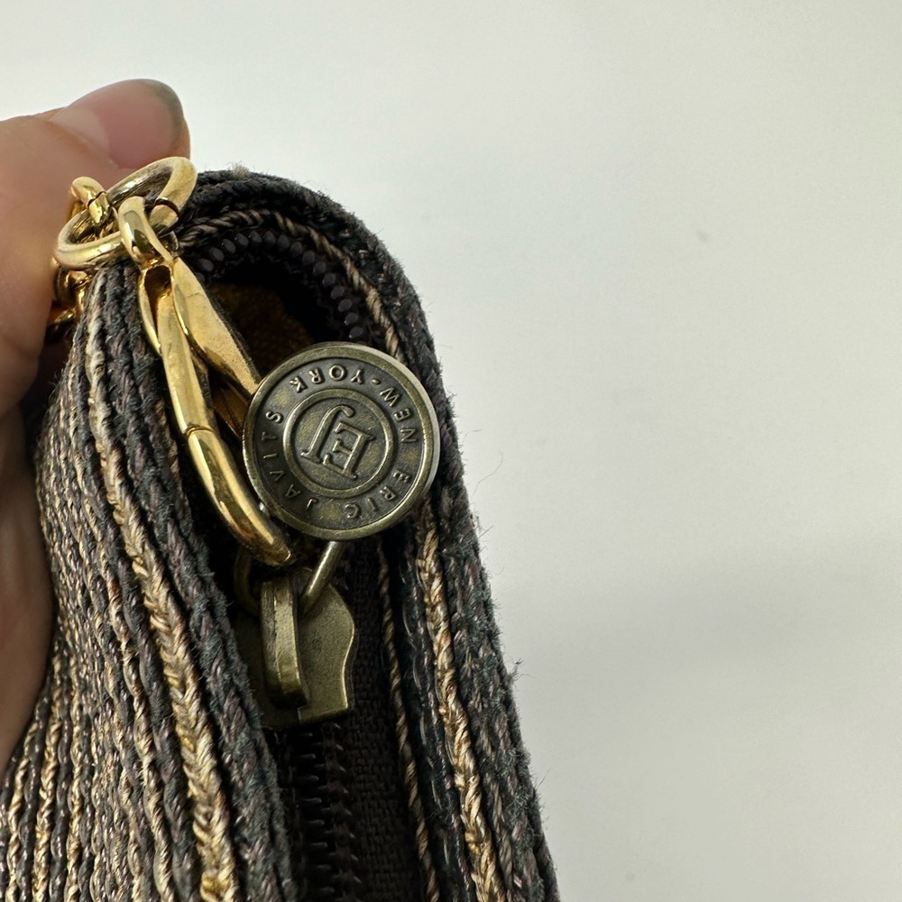 Excellent Condition Classic Eric Javits Brown and Tan Tote - Picture 6 of 6